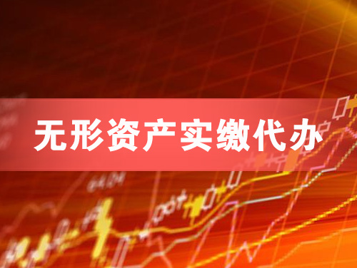 济宁无形资产实缴资本代办